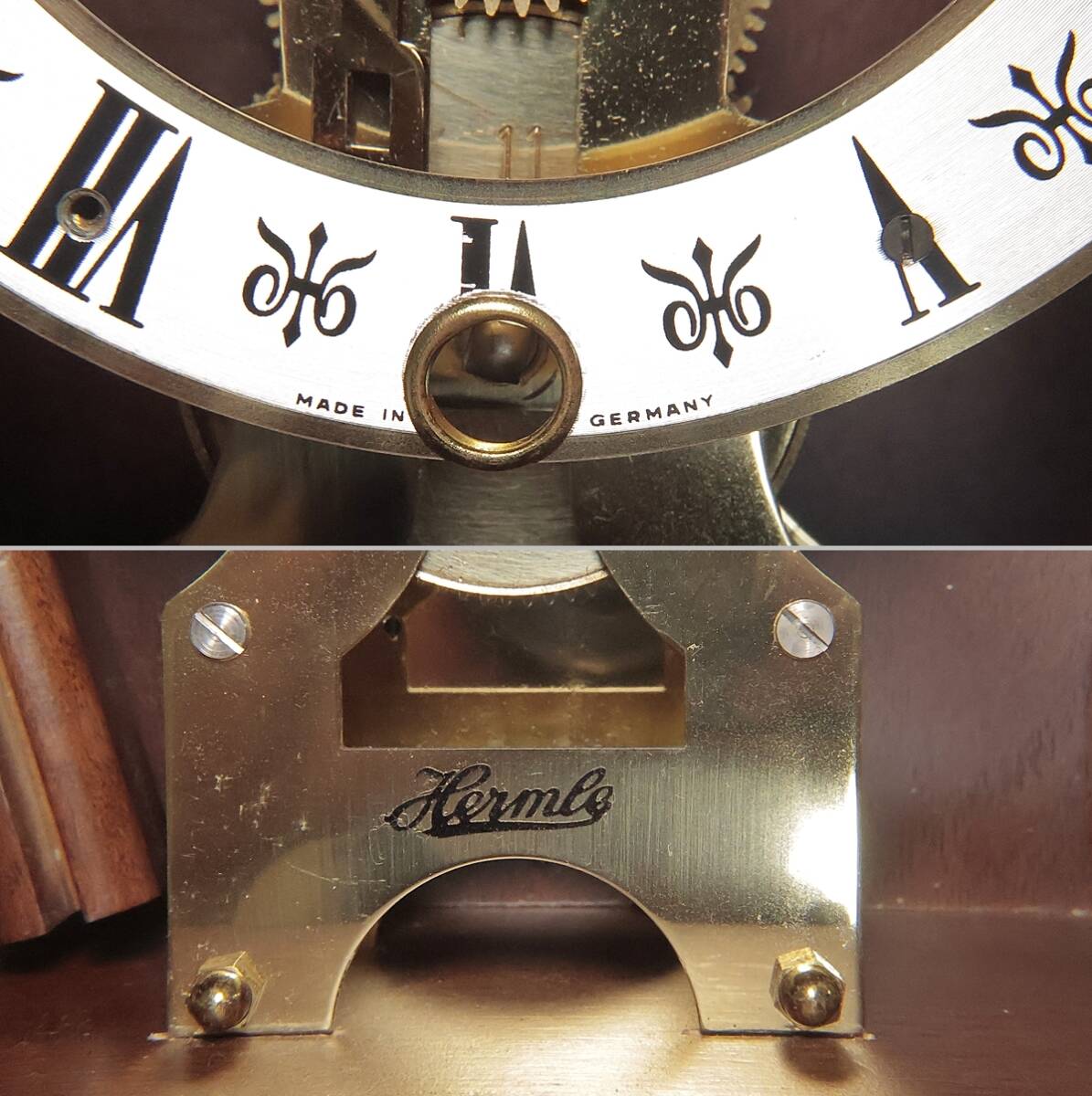 Franz Hermle フランツヘルムレ 機械式 ゼンマイ式 置時計 Franz Hermle フランツヘルムレ 機械式 ゼンマイ式 置時計
