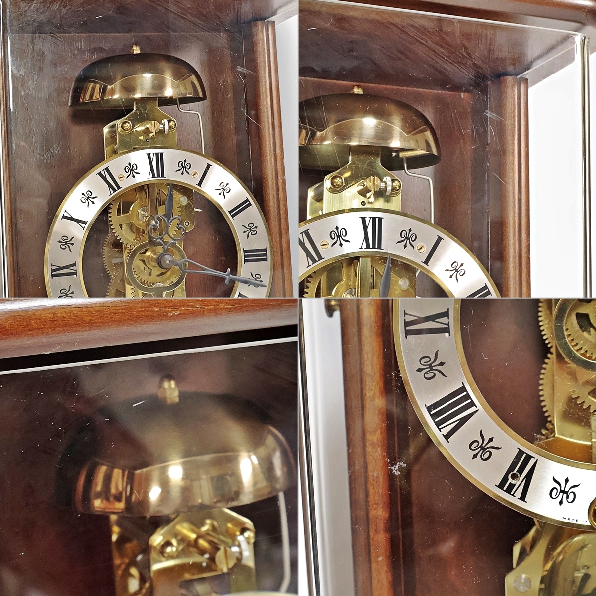 Franz Hermle フランツヘルムレ 機械式 ゼンマイ式 置時計 Franz Hermle フランツヘルムレ 機械式 ゼンマイ式 置時計