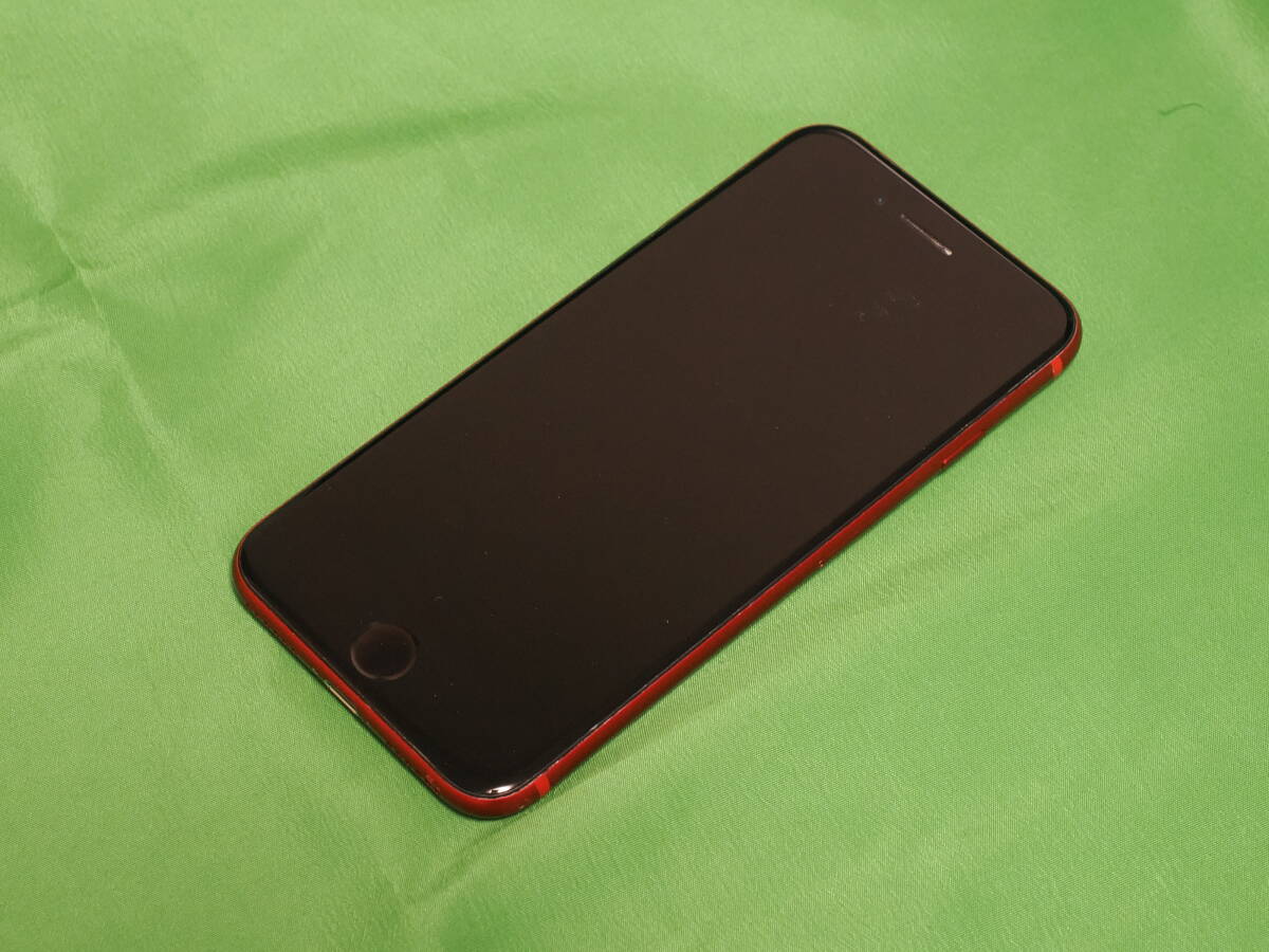 iPhone SE 第2世代 64GB レッド SIMフリー 完動品 バッテリー