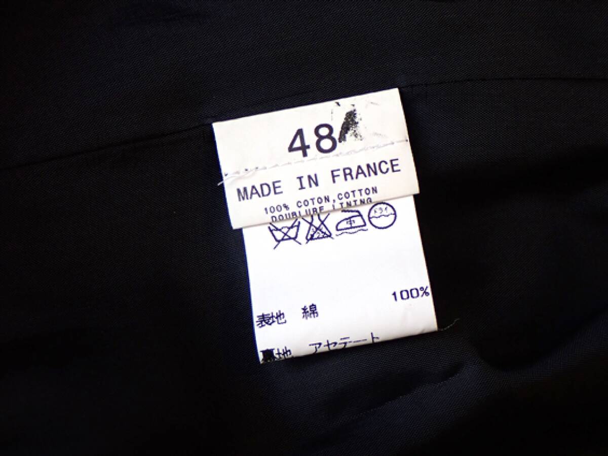 agnes b.(アニエスべー)メンズ 綿100％春ジャケット size(48)☆未著用品☆定価￥39,000円フランス制