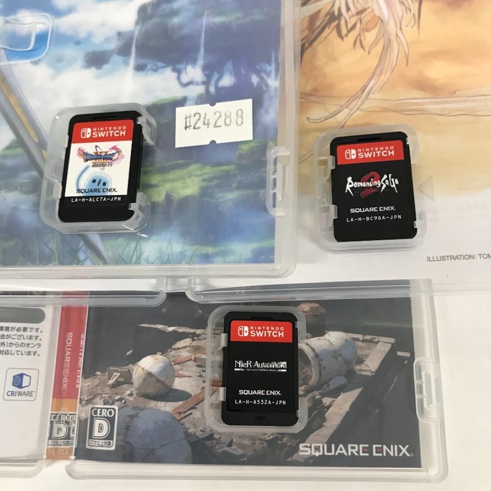 08w8268☆1円~ switchソフト3本セット ドラゴンクエストXI 08w8268☆1円~ switchソフト3本セット ドラゴンクエストXI