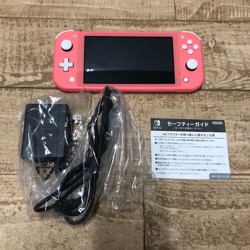 08w8442☆1円~【動作確認済み】Nintendo Switch Lite コーラル 08w8442☆1円~【動作確認済み】Nintendo Switch Lite コーラル