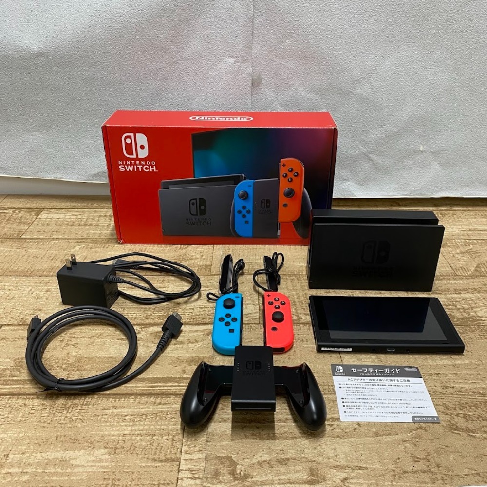08w8391☆1円~Nintendo Switch 本体 ネオン 任天堂スイッチ 08w8391☆1円~Nintendo Switch 本体 ネオン 任天堂スイッチ