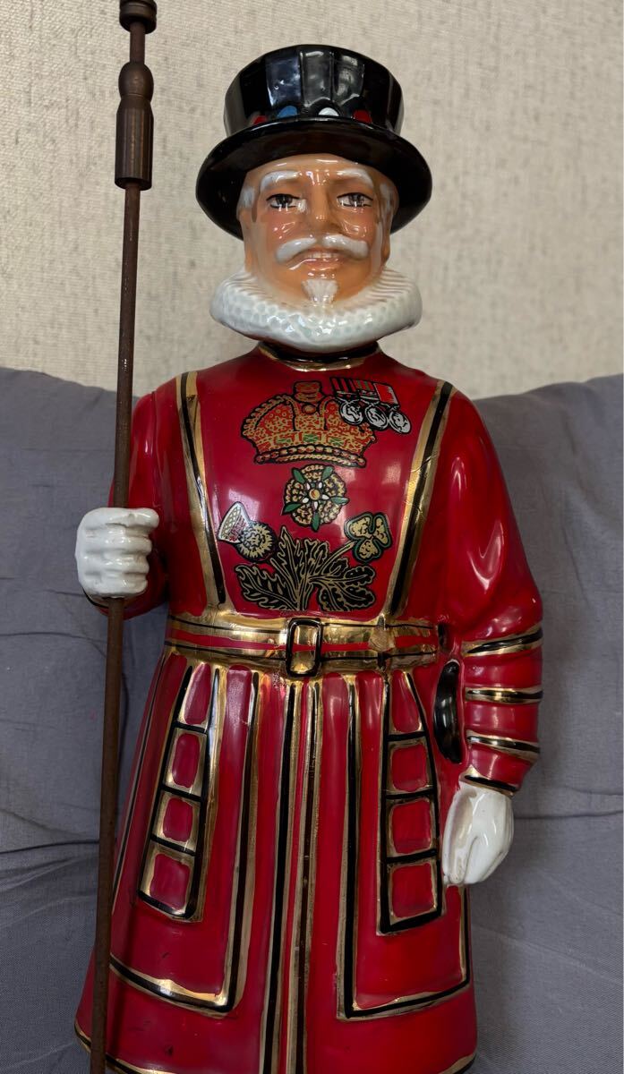 BEEFEATER　イタリア制VINTAGE 販促用陶器制置物　レア