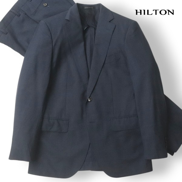 美品 HILTON ヒルトン 青山商事 SUPER100's ストレッチウール 春 美品 HILTON ヒルトン 青山商事 SUPER100's ストレッチウール 春