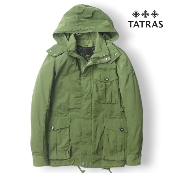 美品 ポーランド製 TATRAS タトラス ナイロンシェル ダウン 美品 ポーランド製 TATRAS タトラス ナイロンシェル ダウン