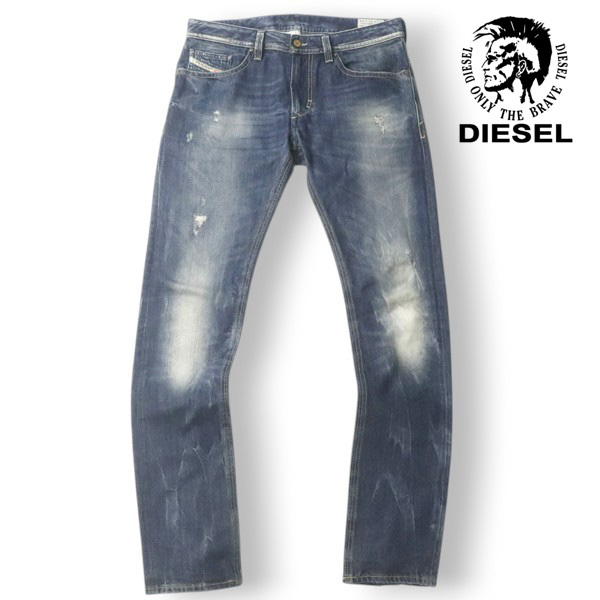 美品 DIESEL ディーゼル THAVAR 008B9 ヴィンテージ加工 デニム 美品 DIESEL ディーゼル THAVAR 008B9 ヴィンテージ加工 デニム