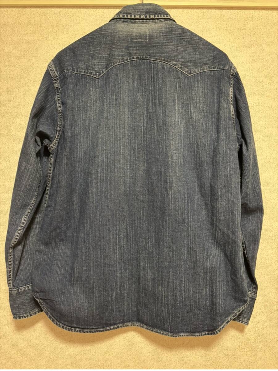 SUBCULTURE サブカルチャーデニムウエスタンシャツ 青2 極美品 SUBCULTURE サブカルチャーデニムウエスタンシャツ 青2 極美品