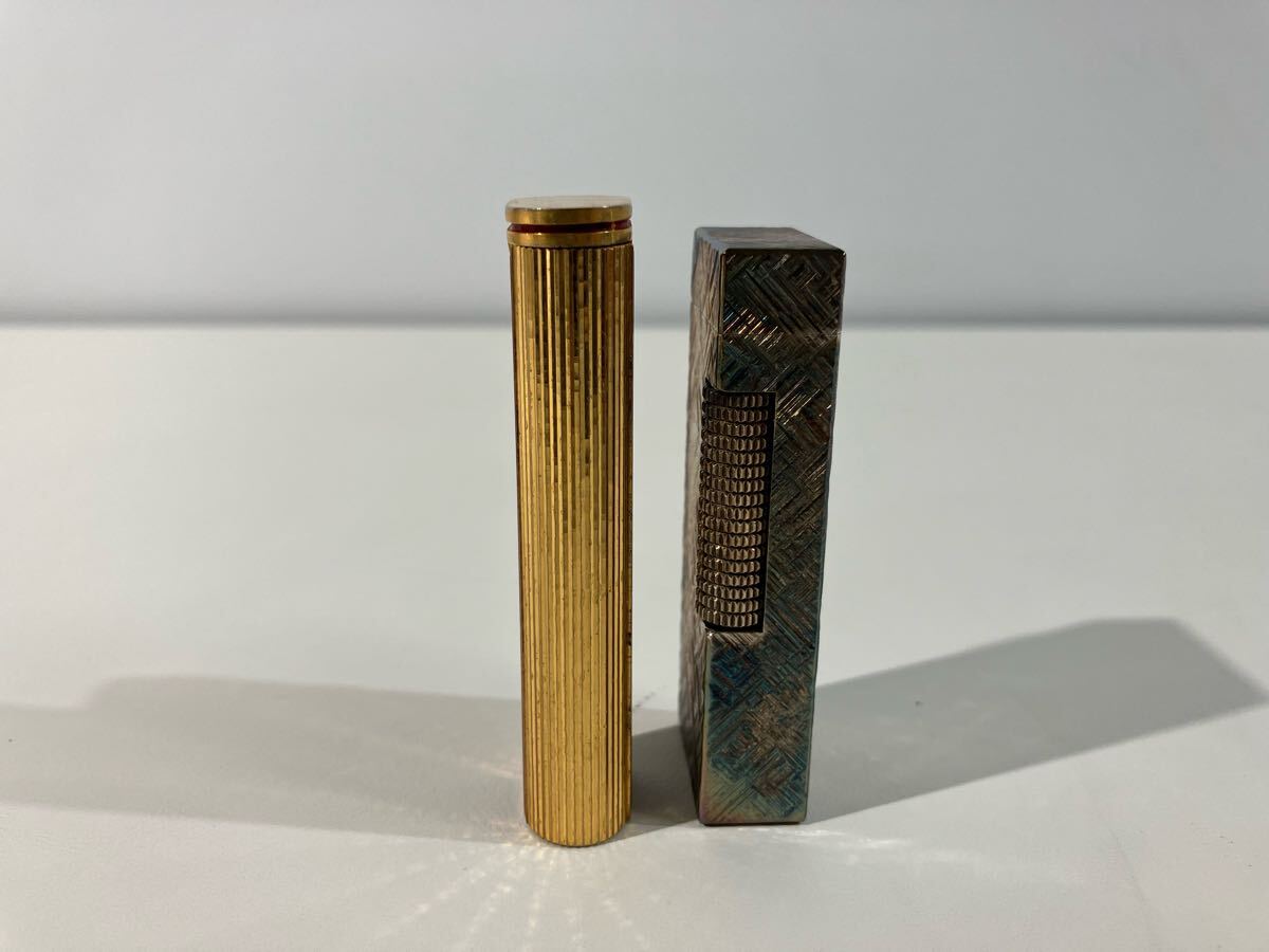 4/11EL】 dunhill ダンヒル ライター 喫煙具 ガスライター