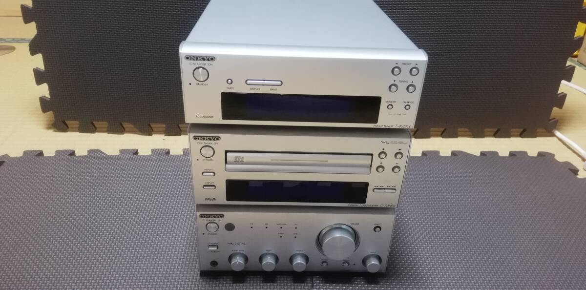 ONKYO プリメインアンプ A-905FX CDプレーヤーC-705FX FM/AM ONKYO プリメインアンプ A-905FX CDプレーヤーC-705FX FM/AM