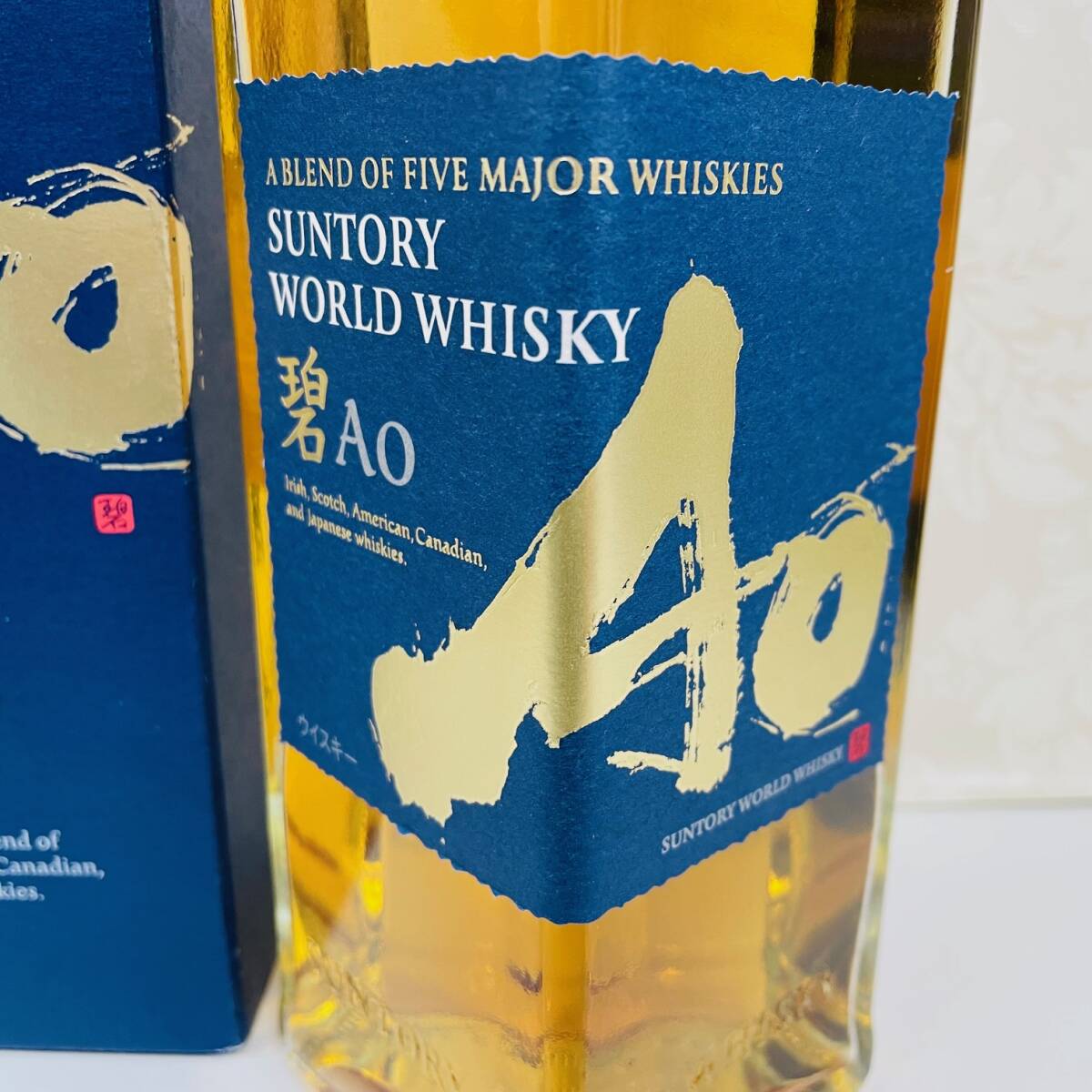 C-80272D 【未開栓】 SUNTORY 碧 Ao 700ml 43% サントリー C-80272D 【未開栓】 SUNTORY 碧 Ao 700ml 43% サントリー