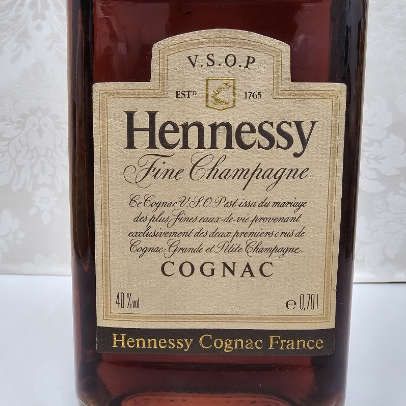 C-79847SS 未開栓 Hennessy ヘネシー VSOP 1765年 角瓶 角ボトル C-79847SS 未開栓 Hennessy ヘネシー VSOP 1765年 角瓶 角ボトル
