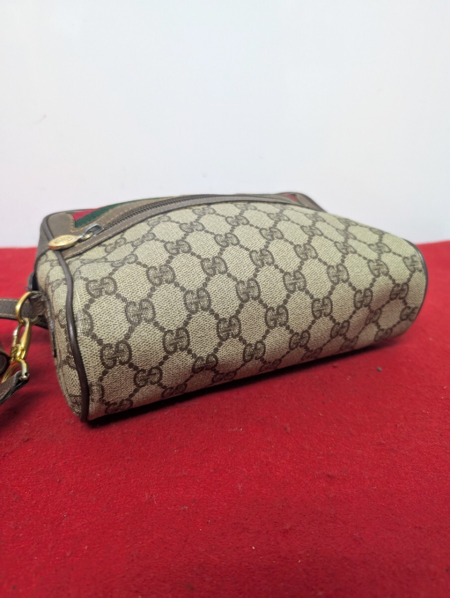 美品 極希少 Gucci シェリーライン ショルダーバッグ オールド 美品 極希少 Gucci シェリーライン ショルダーバッグ オールド