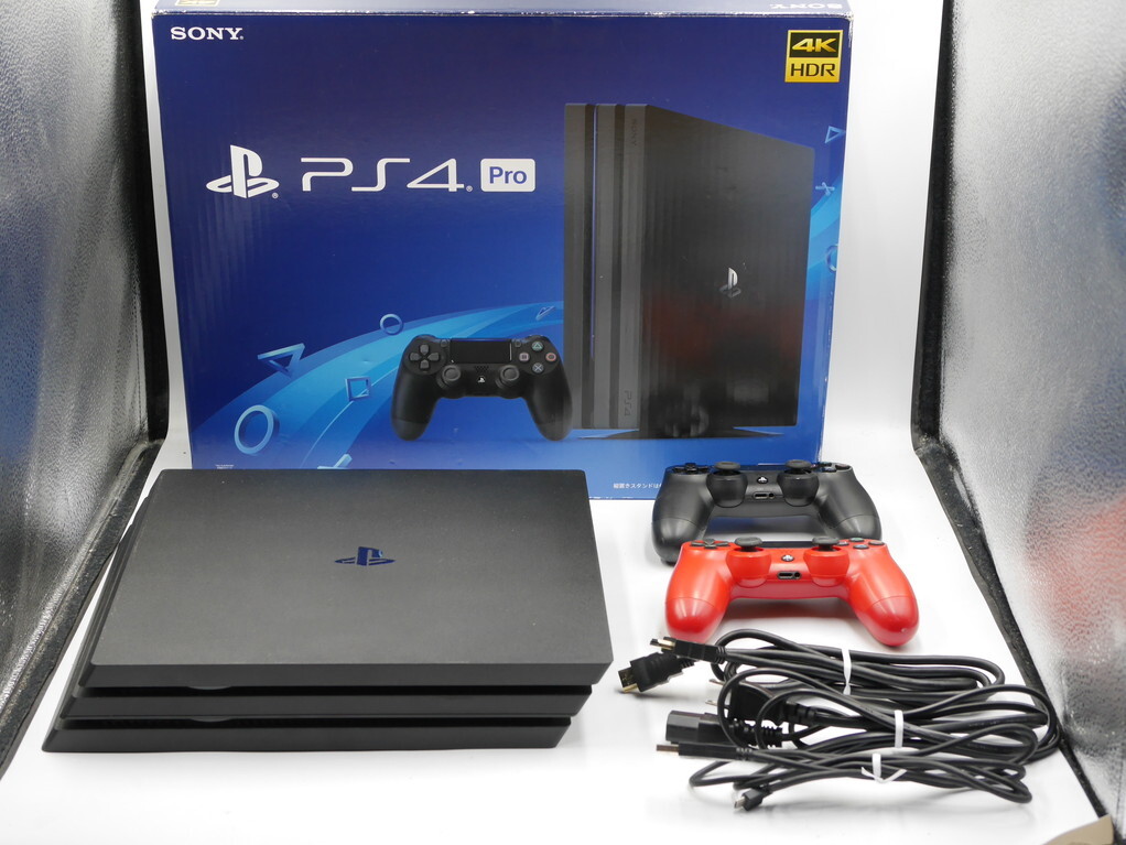 中古○ソニー PS4Pro CUH-7100BB01○プレステ4Pro 1TB ジェット 中古○ソニー PS4Pro CUH-7100BB01○プレステ4Pro 1TB ジェット
