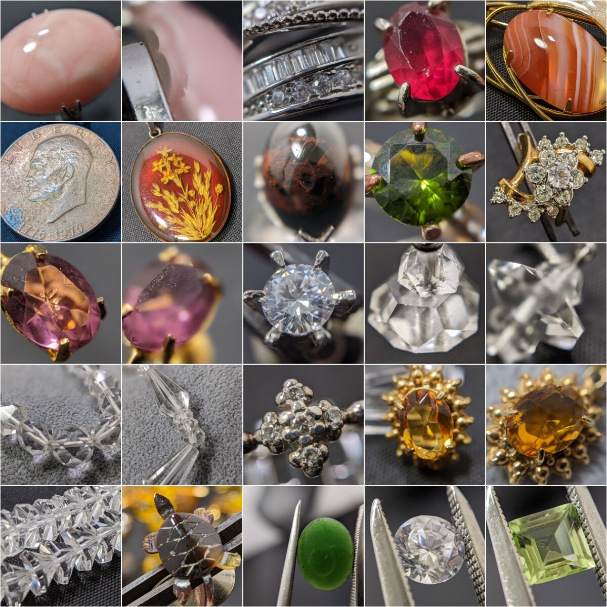 アクセサリー大量まとめてセット ネックレスペンダント 指輪 アクセサリー大量まとめてセット ネックレスペンダント 指輪