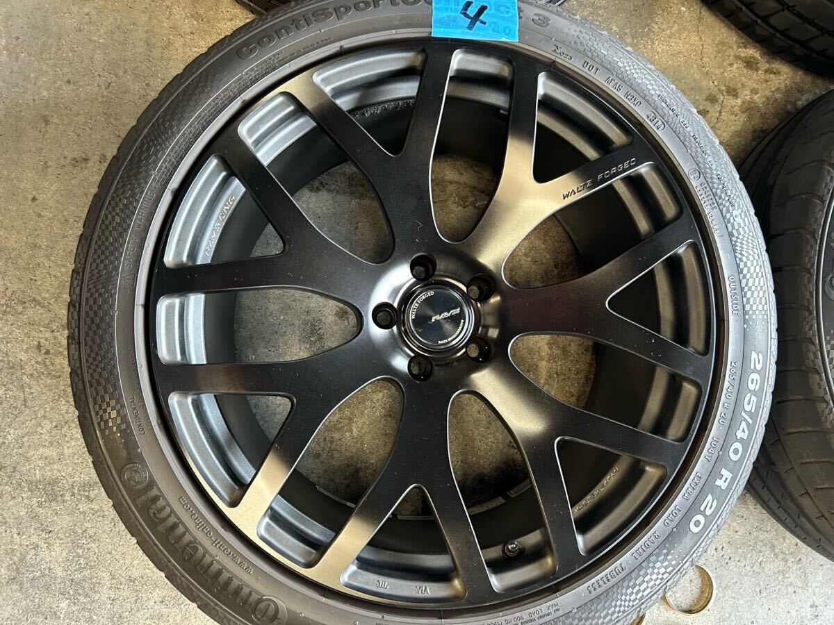 RAYS 20インチ WALTZ FORGED S7 PCD112・265／40・20 4本セット_画像5