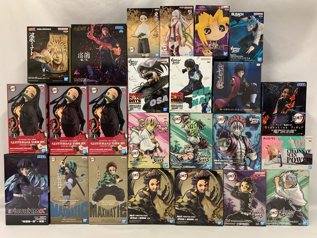 鬼滅の刃 サカモトデイズ NARUTO他 プライズ フィギュア まとめ 鬼滅の刃 サカモトデイズ NARUTO他 プライズ フィギュア まとめ