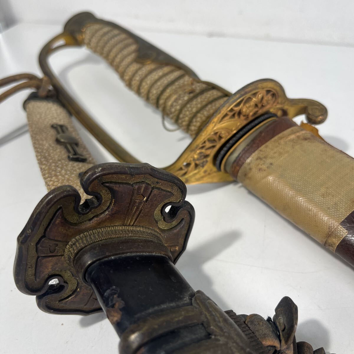 模造刀 日本刀 軍刀 旧日本軍 刀装具 武具 刀剣 2本セット 模造刀 日本刀 軍刀 旧日本軍 刀装具 武具 刀剣 2本セット
