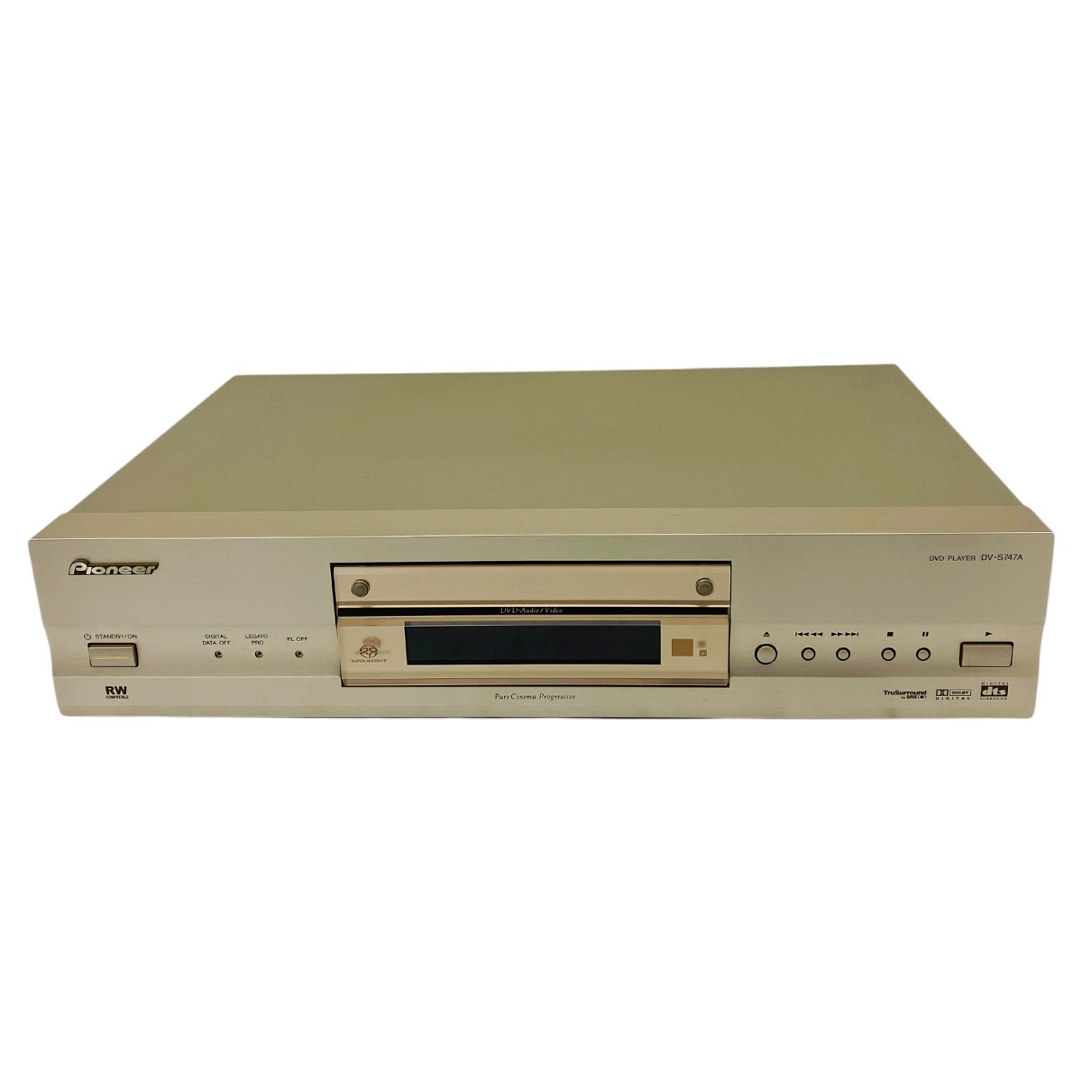 Pioneer DV-S747A DVDプレイヤー パイオニア 2002年製 映像機材 Pioneer DV-S747A DVDプレイヤー パイオニア 2002年製 映像機材