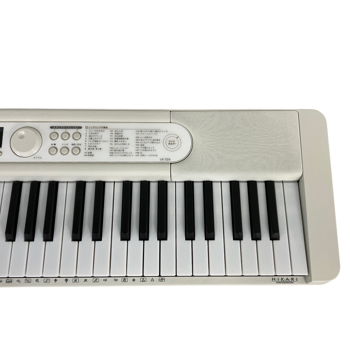 CASIO LK-526 デジタル キーボード 61鍵 2022年製 付属品付き CASIO LK-526 デジタル キーボード 61鍵 2022年製 付属品付き