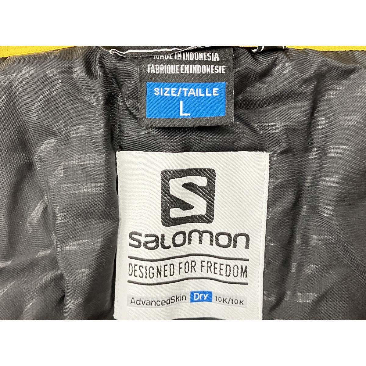 SALOMON ジャケット Lサイズ スキーウェア サロモン 中古 美品 SALOMON ジャケット Lサイズ スキーウェア サロモン 中古 美品