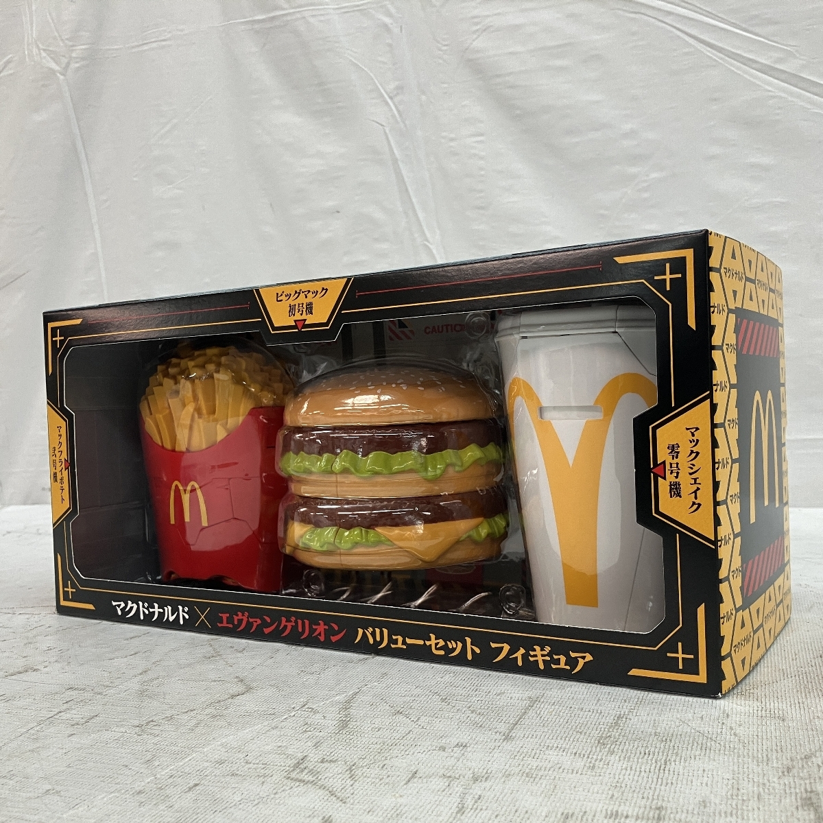 マクドナルド×エヴァンゲリオン バリューセット フィギュア マクドナルド×エヴァンゲリオン バリューセット フィギュア