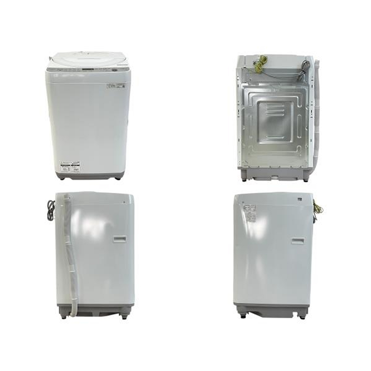 引取限定】 SHARP シャープ ES-GE7G-W 全自動洗濯機 7kg 2023年 引取限定】 SHARP シャープ ES-GE7G-W 全自動洗濯機 7kg 2023年