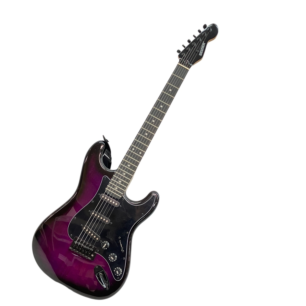 SELDER ST-16 ストラト エレキギター 初心者セット ブラック SELDER ST-16 ストラト エレキギター 初心者セット ブラック