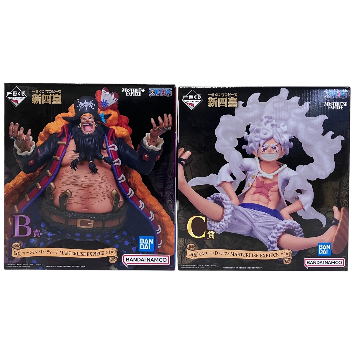 BANDAI 一番くじ ワンピース B.C賞 ONE PIECE 新四皇 2点セット BANDAI 一番くじ ワンピース B.C賞 ONE PIECE 新四皇 2点セット