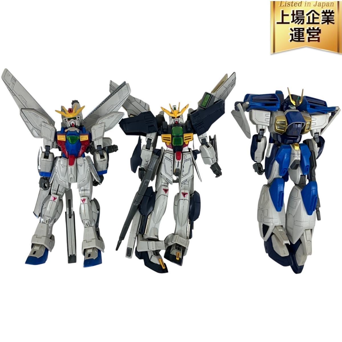 BANDAI ガンダムX プラモデル 旧キット ジャンク品おまとめ三点 BANDAI ガンダムX プラモデル 旧キット ジャンク品おまとめ三点