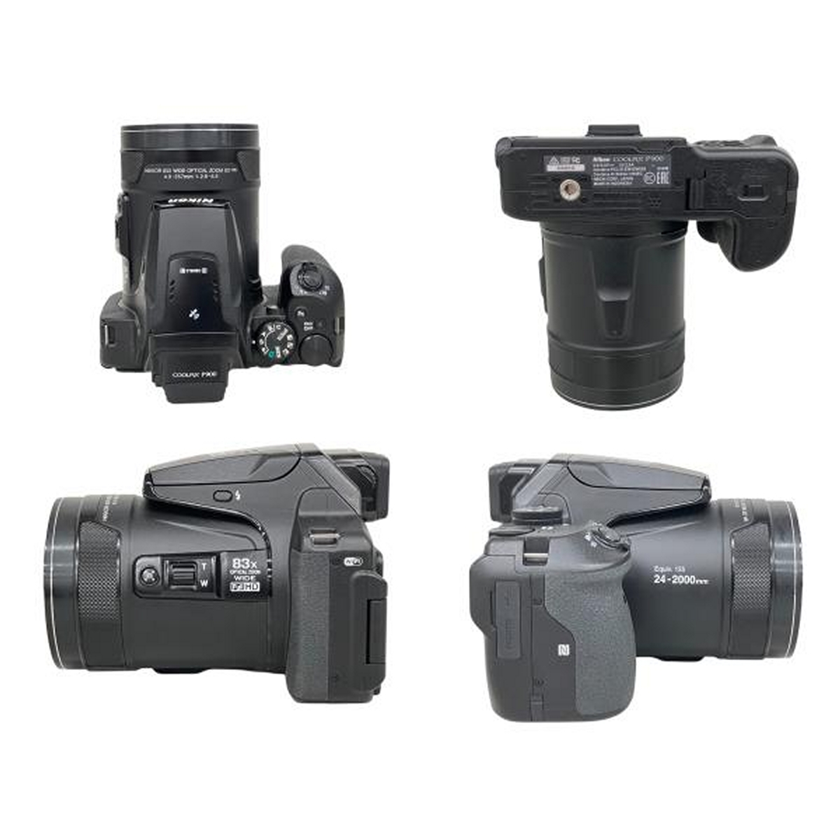 Nikon COOLPIX P900 83X WIDE OPTICAL ZOOM ED VR 4.3-357mm F2 Nikon COOLPIX P900 83X WIDE OPTICAL ZOOM ED VR 4.3-357mm F2