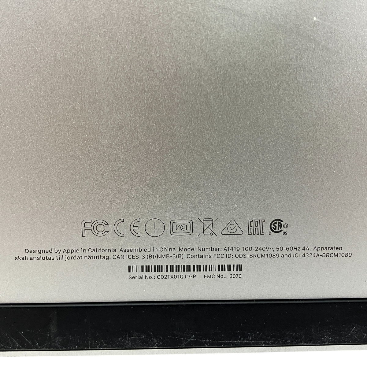 Apple iMac Retina 5K 27インチ 2017 一体型 PC 24GB SSD 28GB Apple iMac Retina 5K 27インチ 2017 一体型 PC 24GB SSD 28GB