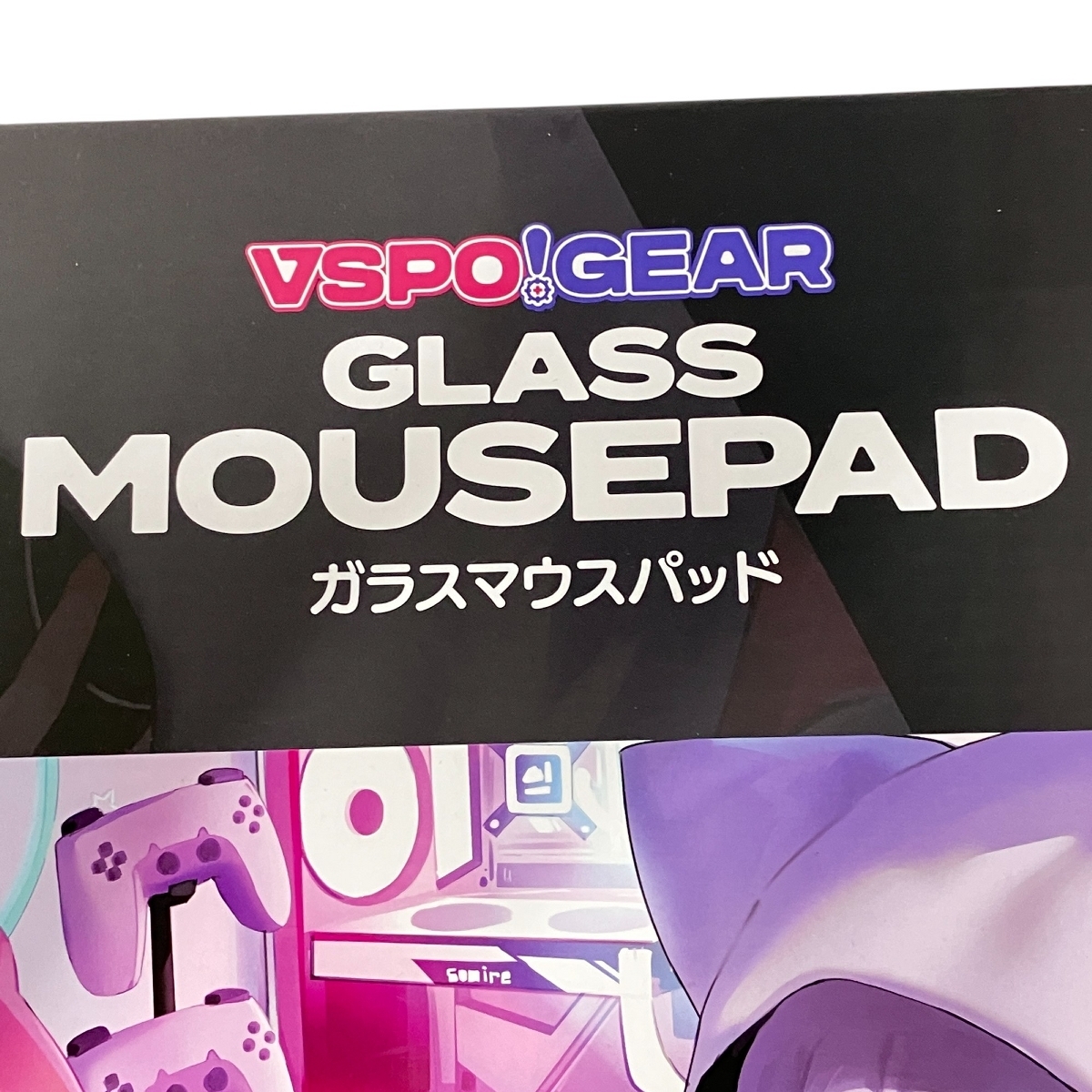 ぶいすぽっ! VSPO! GEAR 花芽 すみれ ガラス マウス パッド PC ぶいすぽっ! VSPO! GEAR 花芽 すみれ ガラス マウス パッド PC
