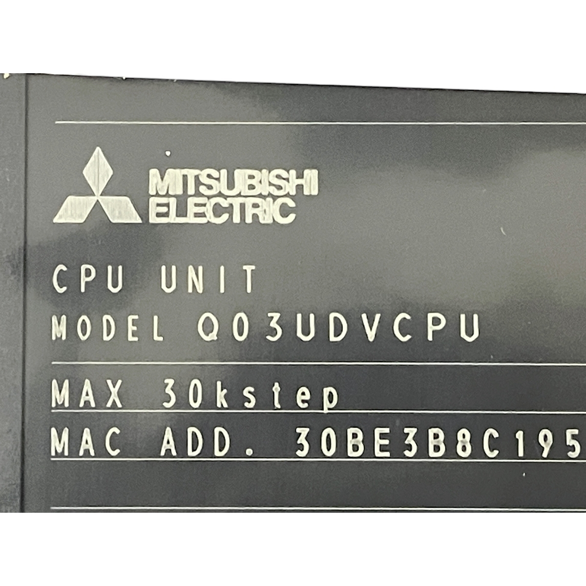 Yahoo!オークション - 三菱 CPU Q03UDVCPU シーケンサー 未使用 Yahoo!オークション - 三菱 CPU Q03UDVCPU シーケンサー 未使用