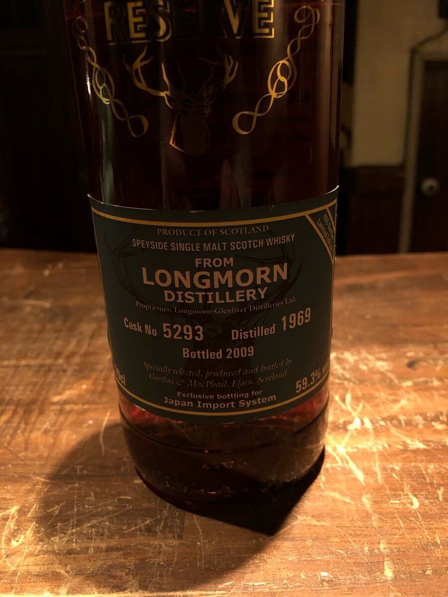 Longmorn(ロングモーン)G&M1969y 59.3% Japan import system Longmorn(ロングモーン)G&M1969y 59.3% Japan import system