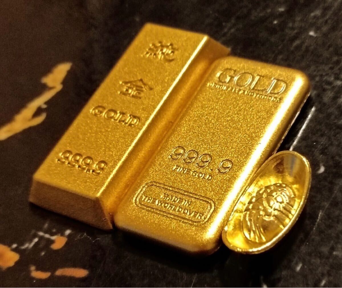 小型インゴット ゴールドバー 純金 GOLD 999.9% 金塊 金貨 大清 小型インゴット ゴールドバー 純金 GOLD 999.9% 金塊 金貨 大清