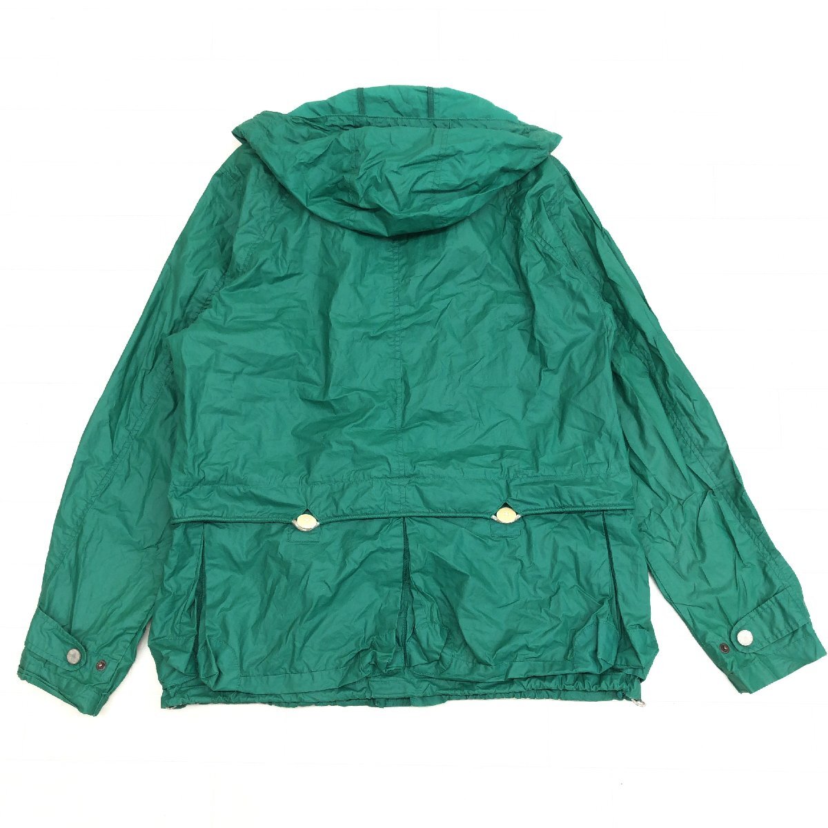 ●R.NEWBOLD アールニューボールド ポールスミス コーティングコットン ジャケット XL 緑 パーカー ブルゾン コート 特大 大きい 2L LL