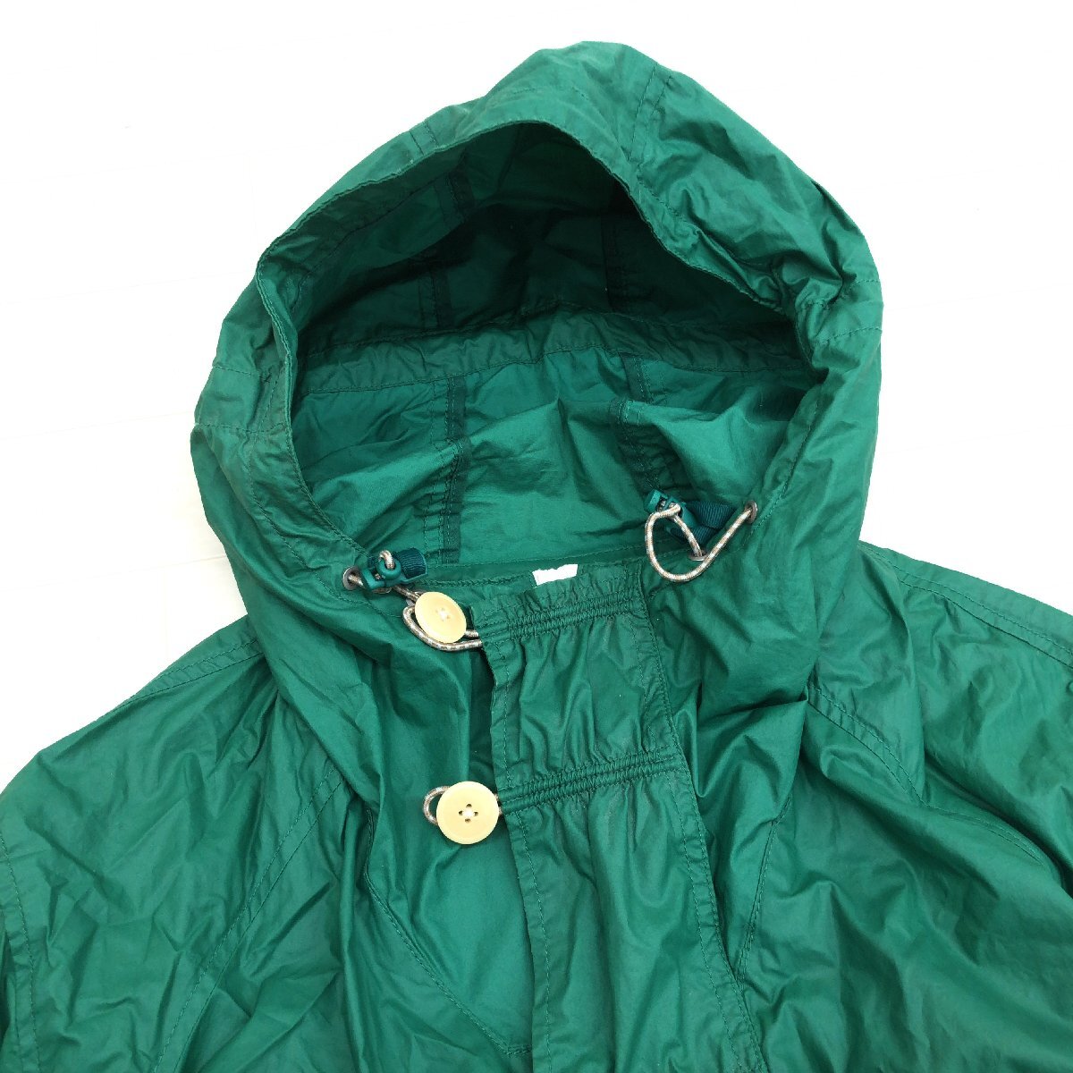 ●R.NEWBOLD アールニューボールド ポールスミス コーティングコットン ジャケット XL 緑 パーカー ブルゾン コート 特大 大きい 2L LL