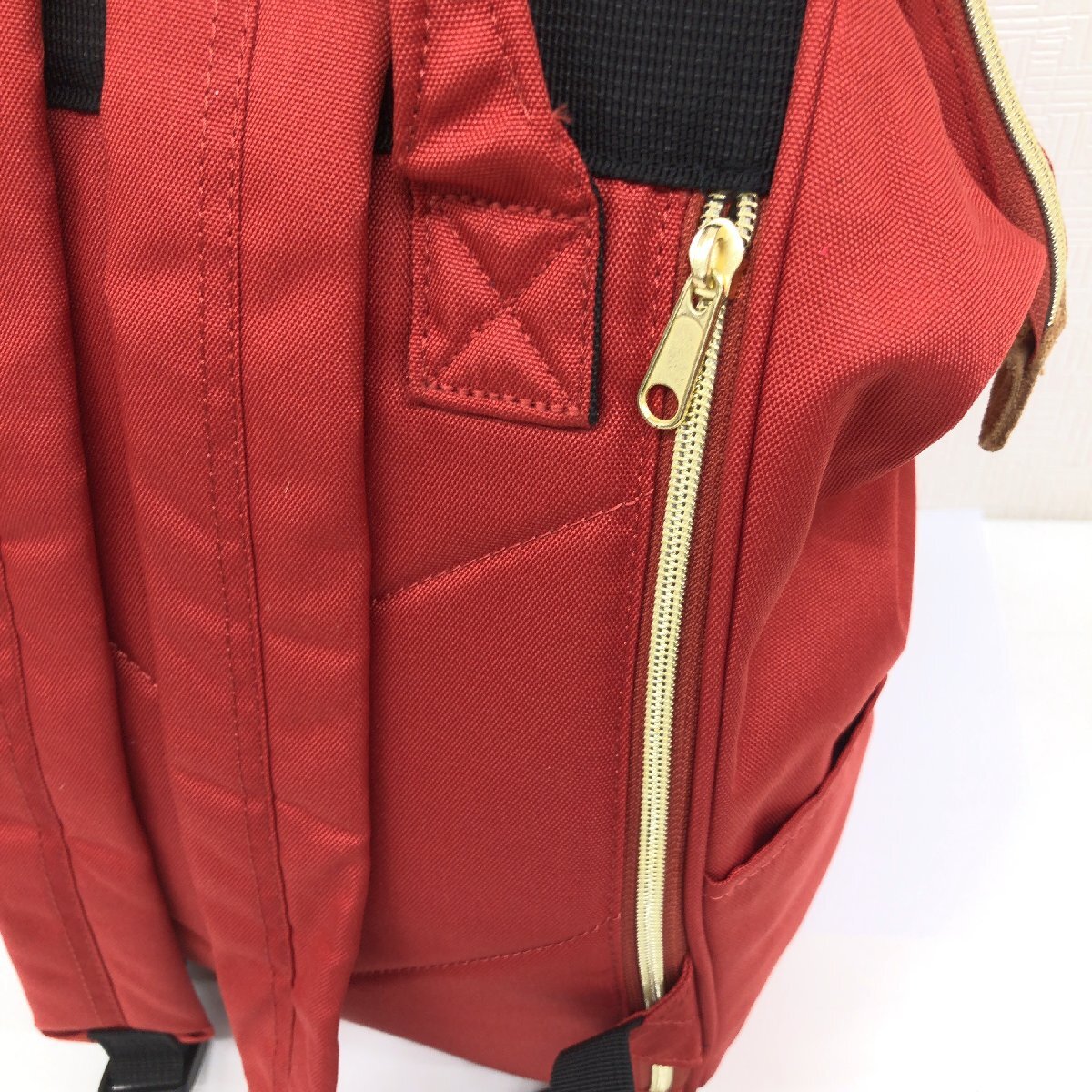 * превосходный товар anelloa Nero KUCHIGANE BACKPACK застежка рюкзак M красный красный рюкзак ti упаковка камыш .2Way водоотталкивающая отделка женский женский 