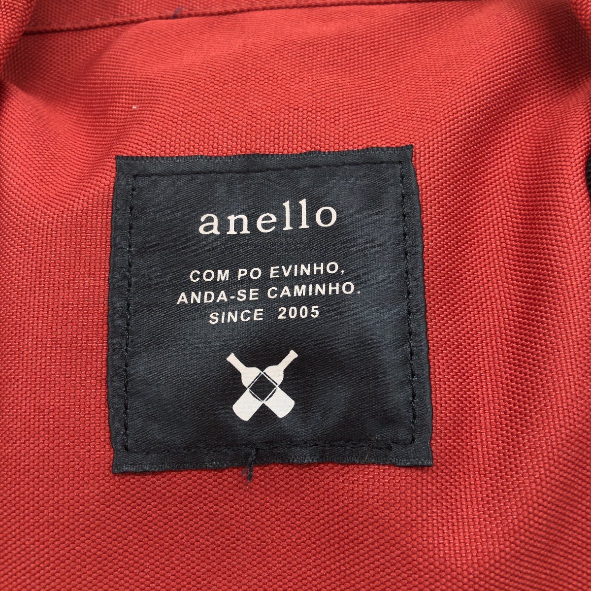 * превосходный товар anelloa Nero KUCHIGANE BACKPACK застежка рюкзак M красный красный рюкзак ti упаковка камыш .2Way водоотталкивающая отделка женский женский 
