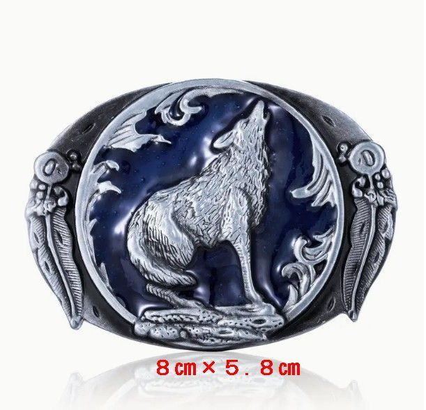 ☆送料込み ハウリングウルフ ブルーバック シルバー 新品 ☆_画像3