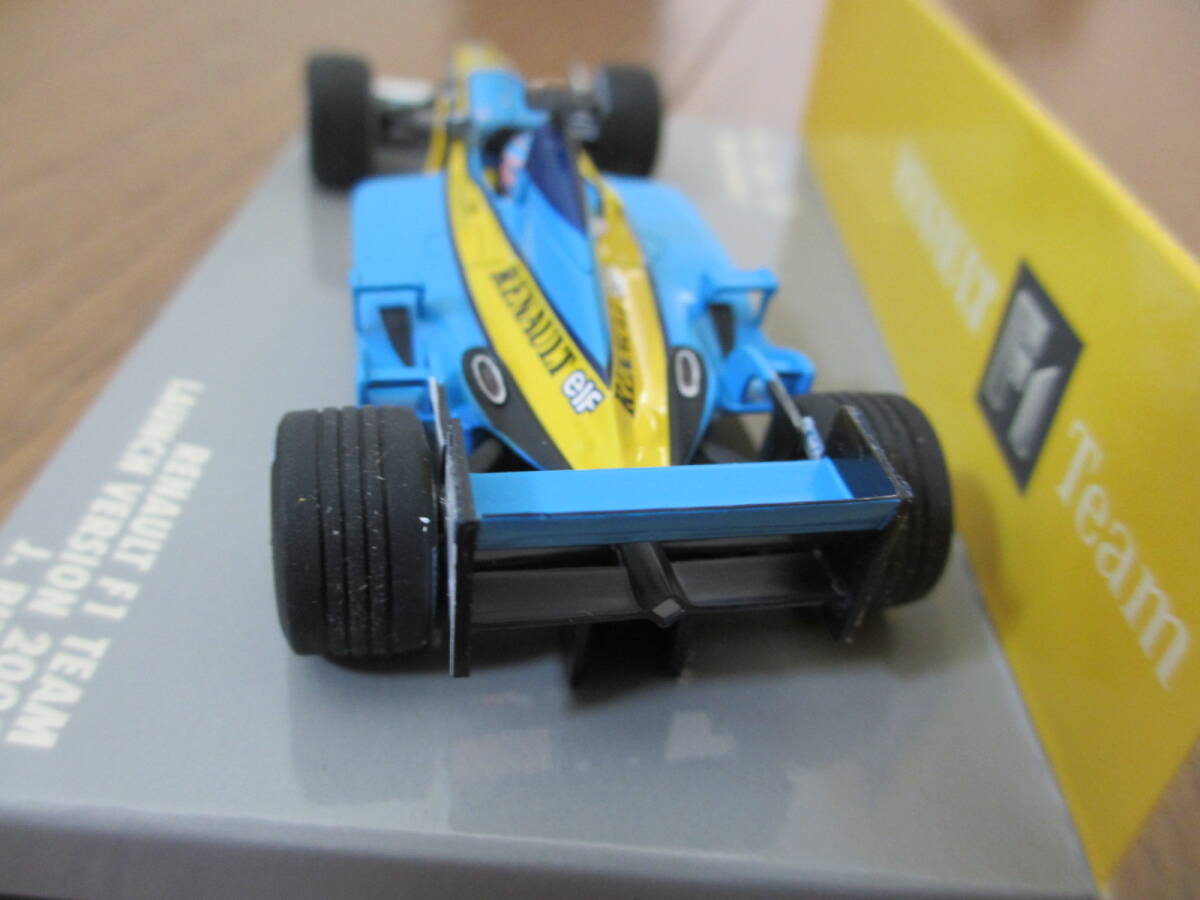 MINICHAMPS　RENAURT F1 LAUNCH VERSION 2002 J.BUTTON 1/43スケール　中古品