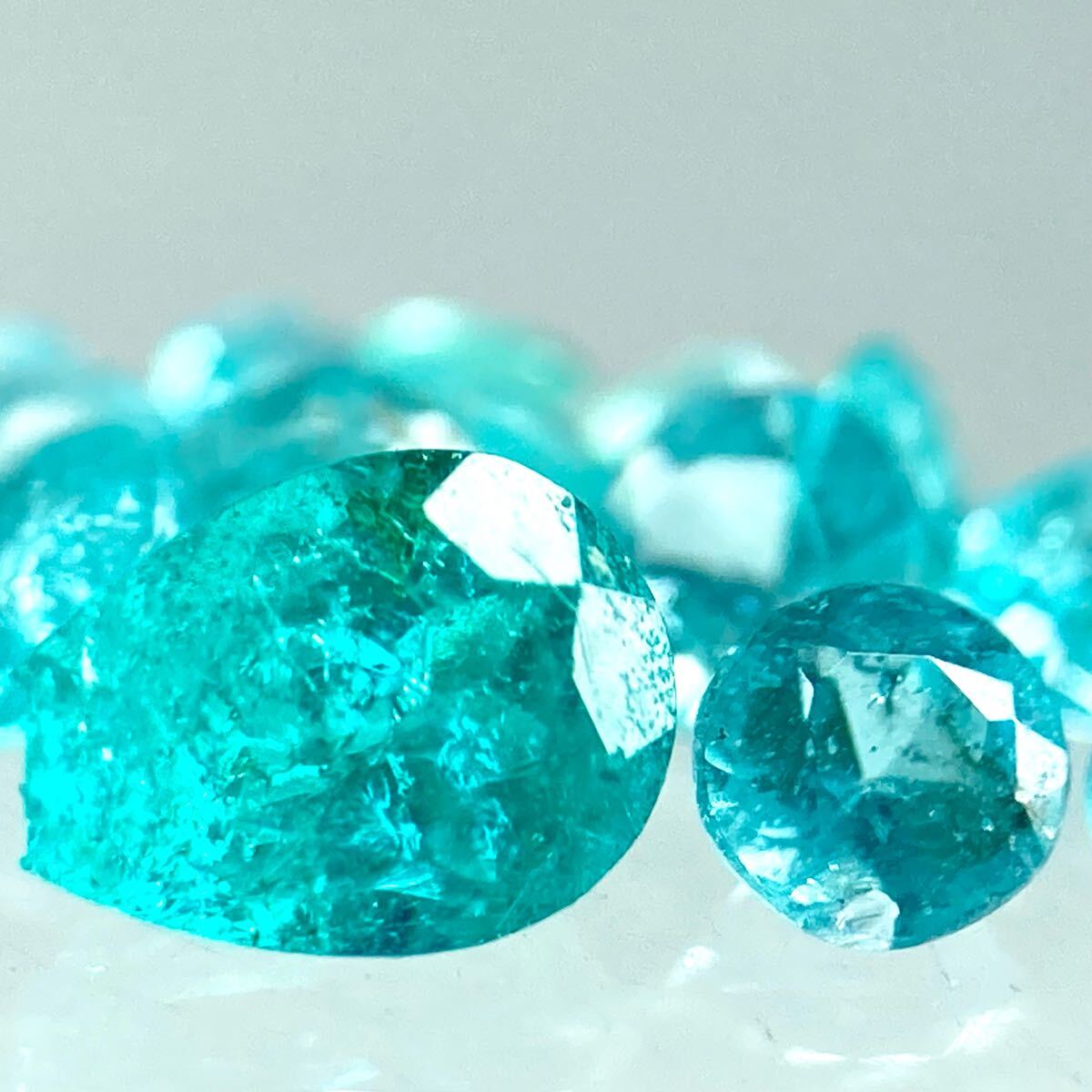 1円〜!!希少!!〔天然パライバトルマリンおまとめ0.5ct〕a 約0.1g 1円〜!!希少!!〔天然パライバトルマリンおまとめ0.5ct〕a 約0.1g