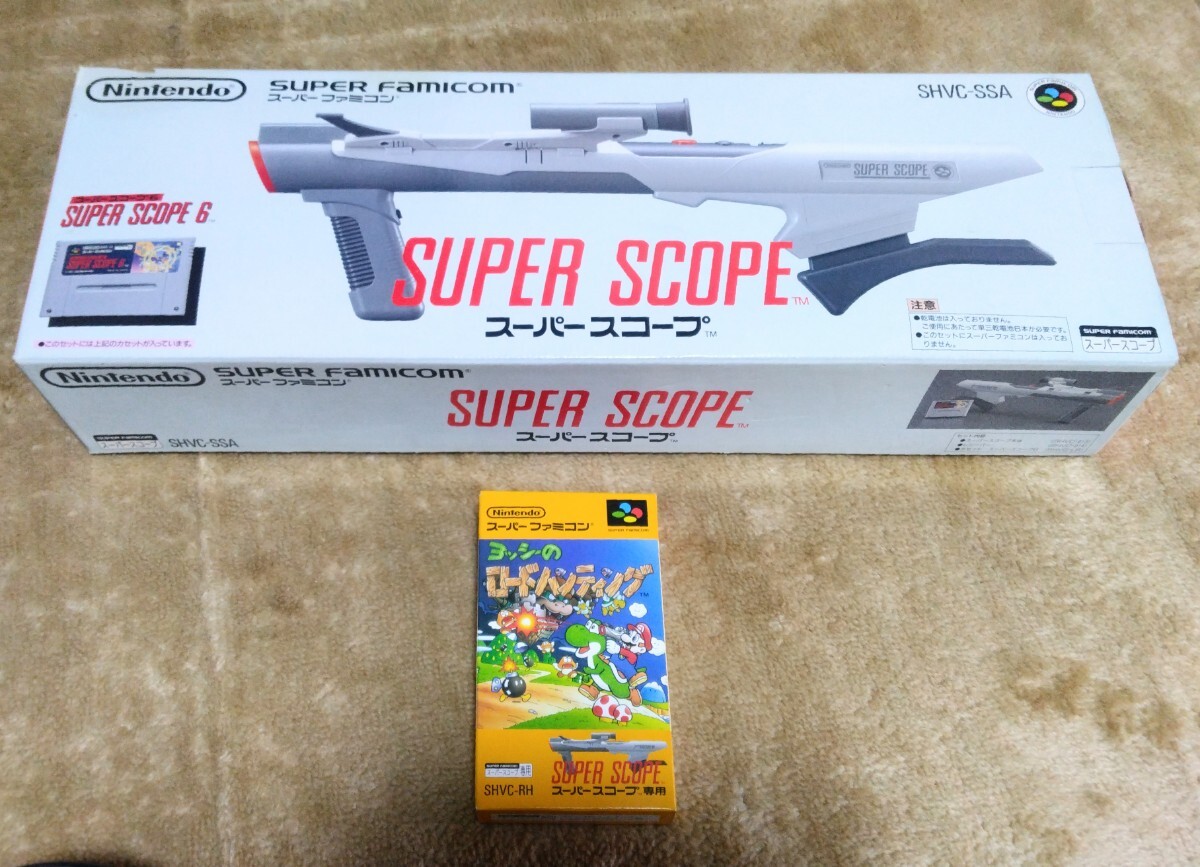 スーパーファミコン SFC 任天堂 Nintendo スーパースコープ スーパーファミコン SFC 任天堂 Nintendo スーパースコープ