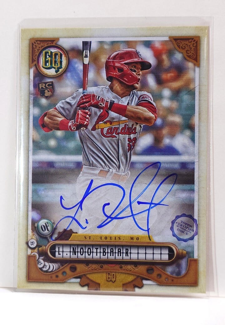 ヌートバー/Lars Nootbaar】2022 TOPPS GYPSY QUEEN 直筆サイン ヌートバー/Lars Nootbaar】2022 TOPPS GYPSY QUEEN 直筆サイン