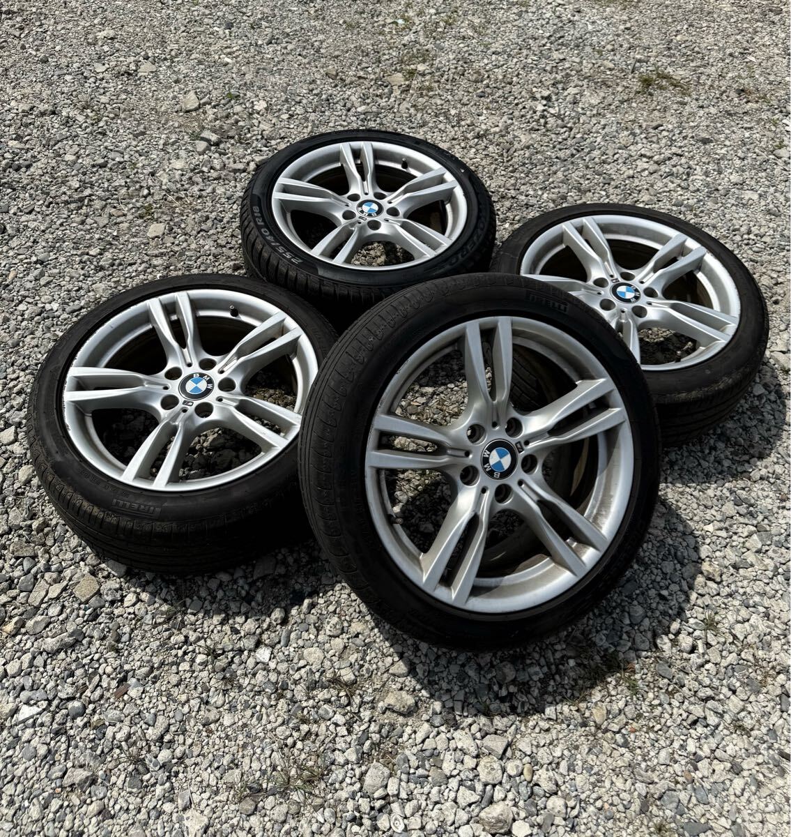 ホイール付タイヤ4本セット BMW 3 シリーズ F30 F31 純正18 ホイール付タイヤ4本セット BMW 3 シリーズ F30 F31 純正18