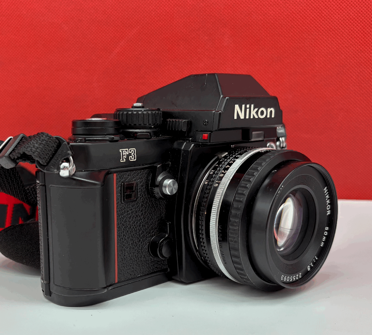 【美品】Nikon F3 一眼レフカメラ 50mm f1.4 ai レンズ付き Nikon F3 フィルム一眼レフカメラ NIKKOR 50mm f/1.8