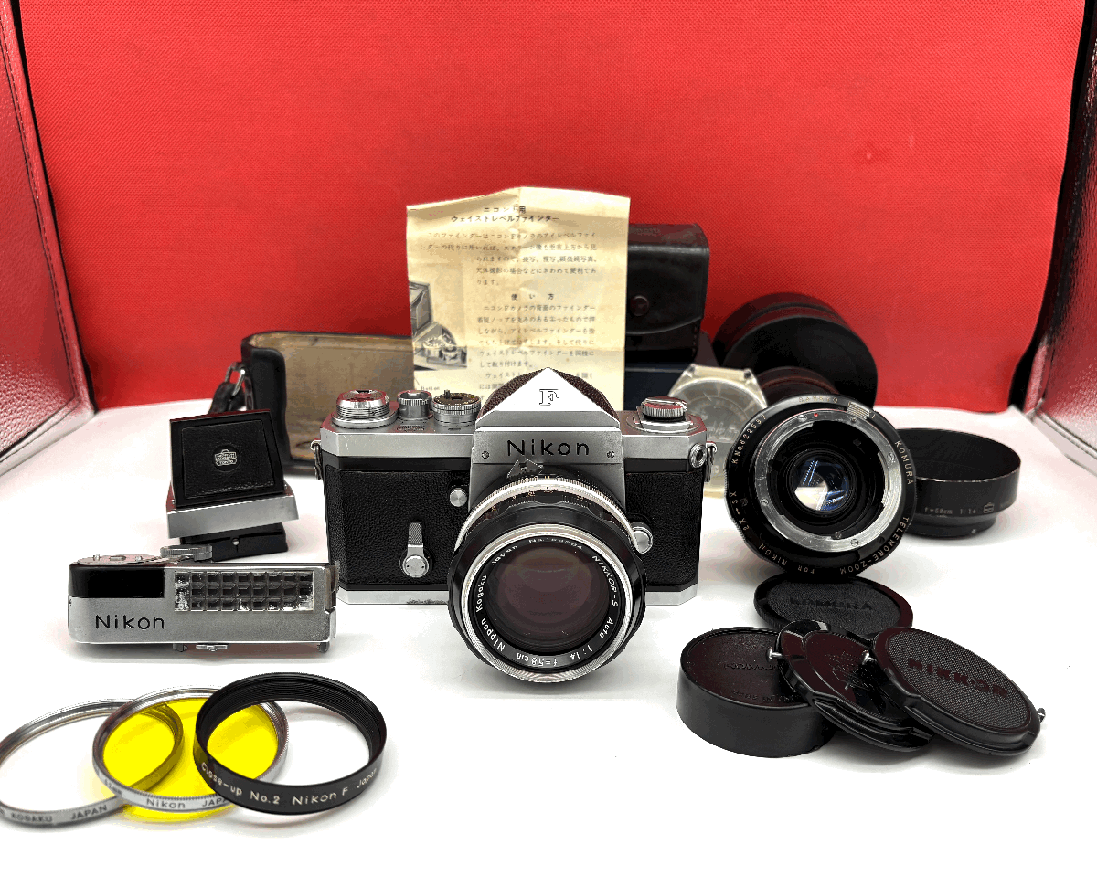 47 Nikon F 初期 アイレベル ウエストレベル フィルムカメラ 47 Nikon F 初期 アイレベル ウエストレベル フィルムカメラ