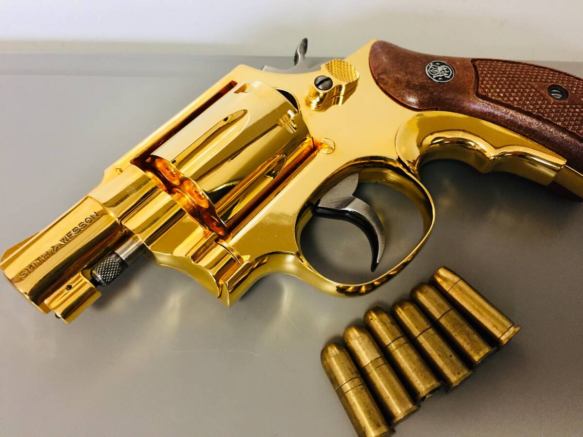 コクサイ S&W M10 2インチ 24金メッキモデル(モデルガン コクサイ S&W M10 2インチ 24金メッキモデル(モデルガン