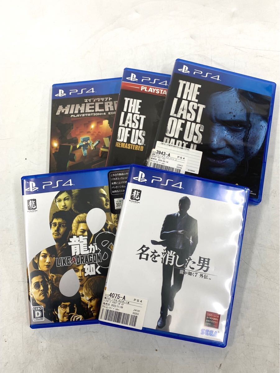 PlayStation4 PS4 ゲームソフト まとめセット 龍が如く7 龍が PlayStation4 PS4 ゲームソフト まとめセット 龍が如く7 龍が